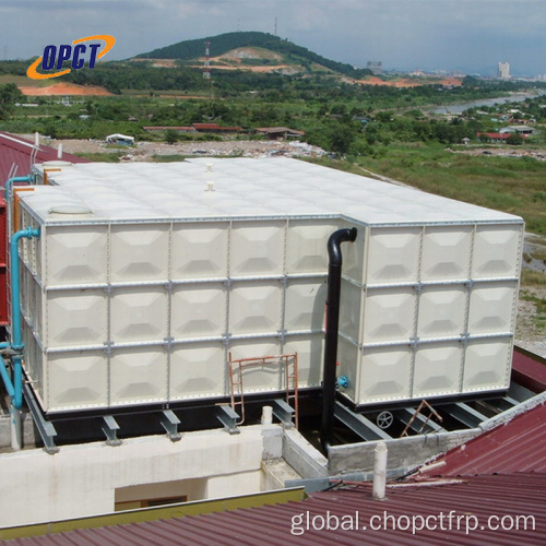 Fiberglass Rain Water Tank Low price 3000 liter combined type frp rain water tank Supplier